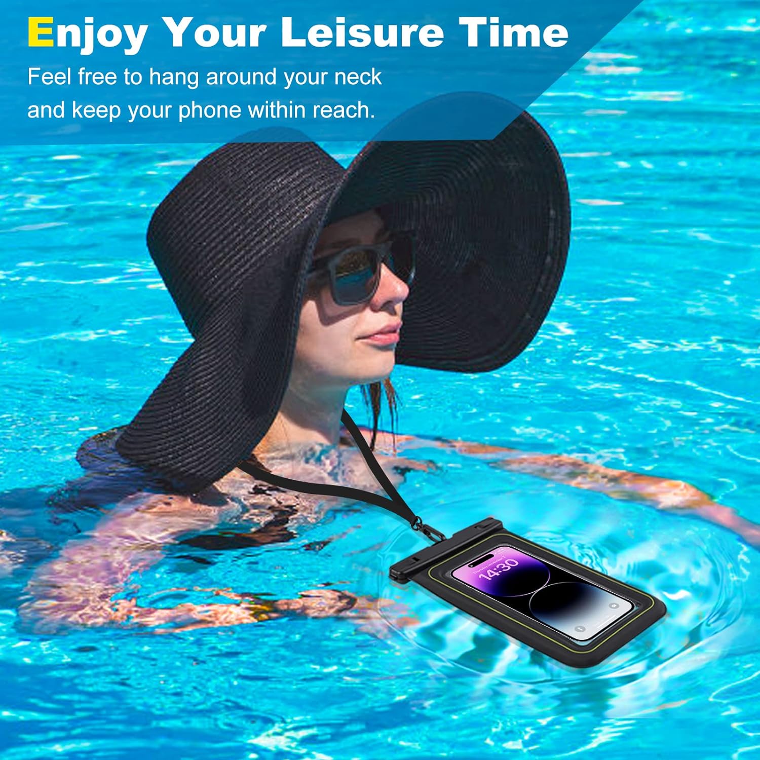 2-Pack Floating Phone Pouch ✨ IP68 Waterproof & Sandproof 💦 Beach Pool Cruise Must-Have! 🔥 Universal Fit + Detachable Lanyard 🌟 #BeachEssentials #TravelHack 2-Pack Floating Phone Pouch ✨ IP68 Waterproof & Sandproof 💦 Beach Pool Cruise Must-Have! 🔥 Universal Fit + Detachable Lanyard 🌟 #BeachEssentials #TravelHack